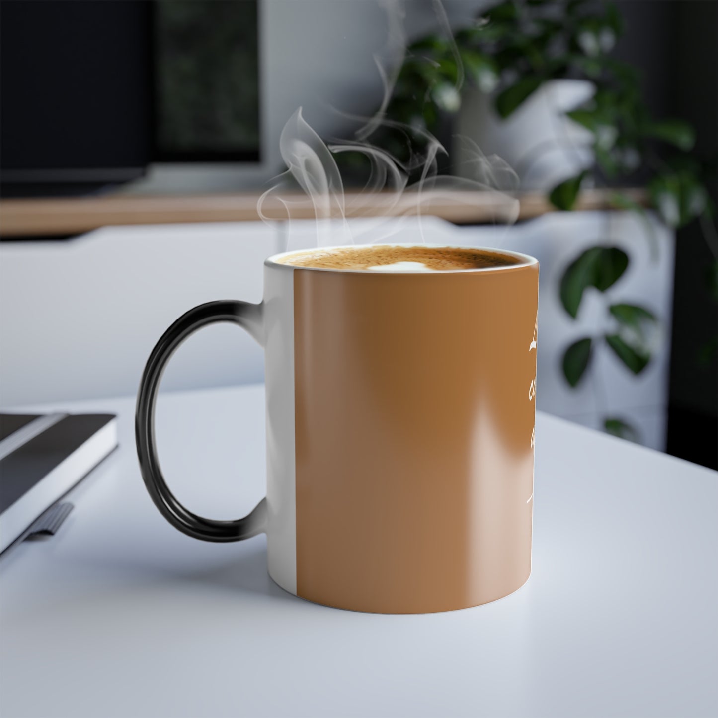 Life begins after coffee Color Morphing Mug, 11oz French
