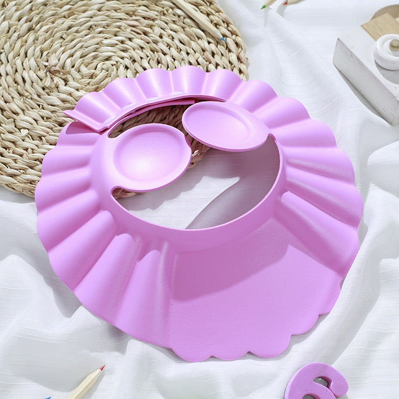 Baby Shower Soft Cap Adjustable Hair Wash Hat