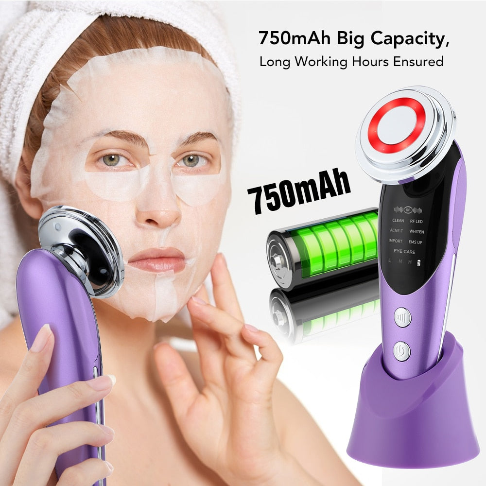 Face Lift Devices RF Microcurrent Skin Rejuvenation Facial Massager