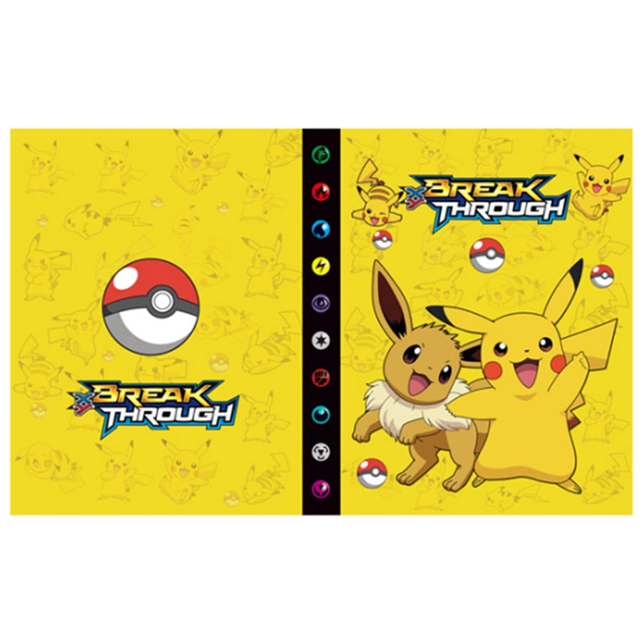 240Pcs Pokemon Cards Album Book Games