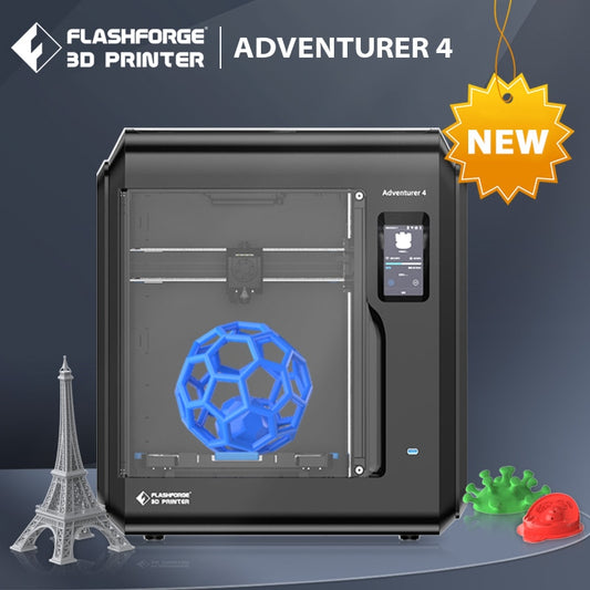 Flashforge Newest 3D Printer Adventurer 4 Auto-Leveling